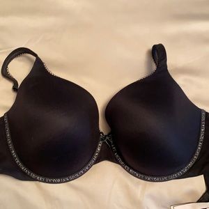 Victorias secret black bra 36 DDD